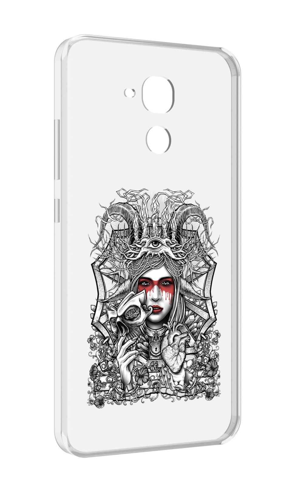 

Чехол MyPads грусная девушка для Huawei Honor 5C/7 Lite/GT3 5.2, Прозрачный, Tocco