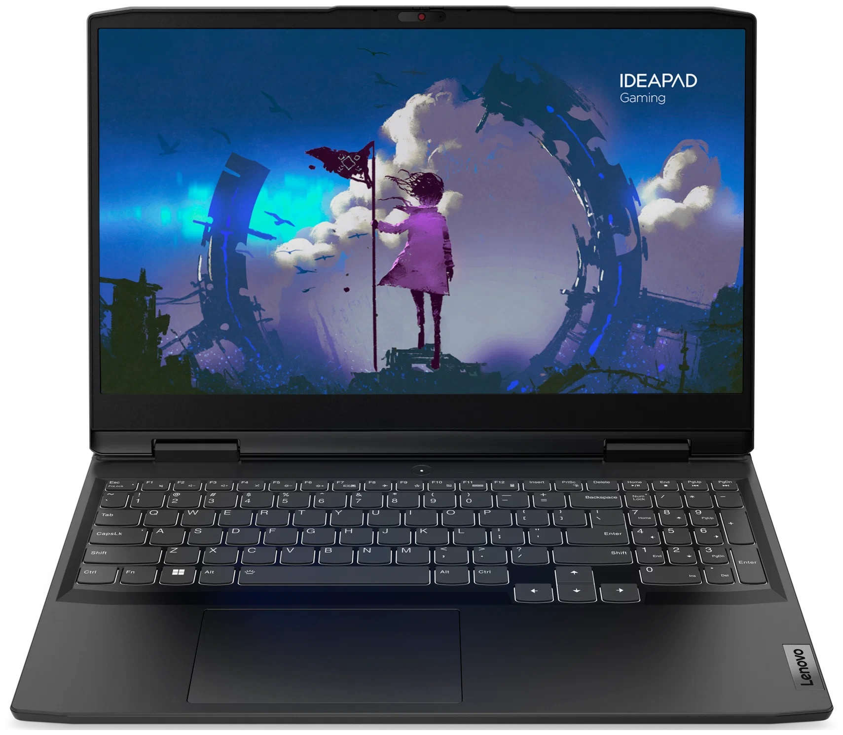 Ноутбук Lenovo IdeaPad Gaming 3 15IAH7 серый (82S900KMRM)