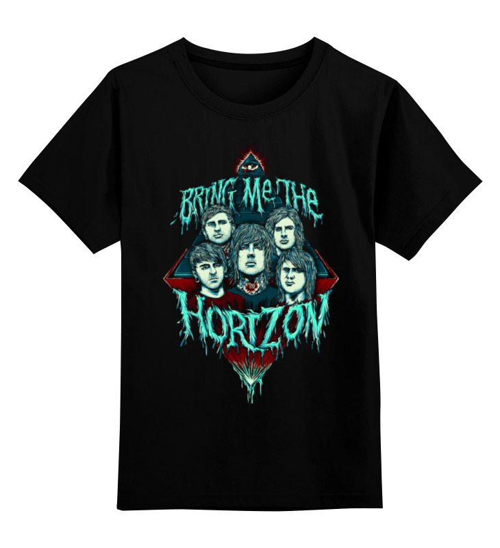 

Футболка детская Printio Bring me the horizon цв. черный р. 128, Bring me the horizon