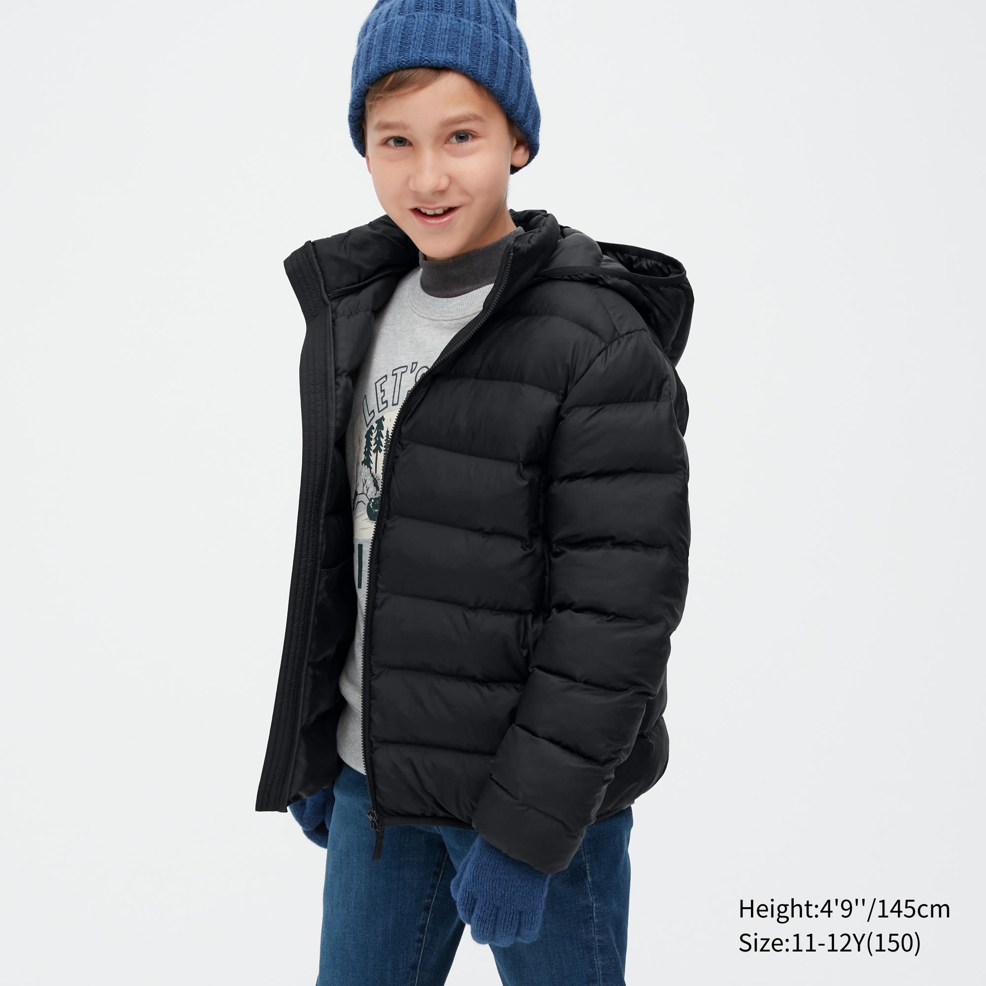 Куртка детская UNIQLO 449795, Черный, 5-6Y(120)