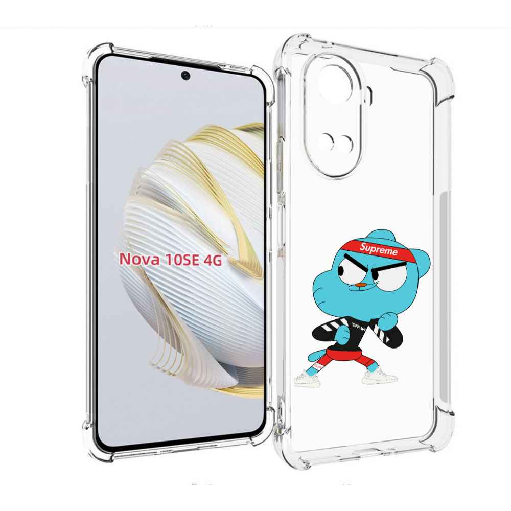 

Чехол MyPads Модный-Гамбол для Huawei Nova 10 SE, Прозрачный, Tocco