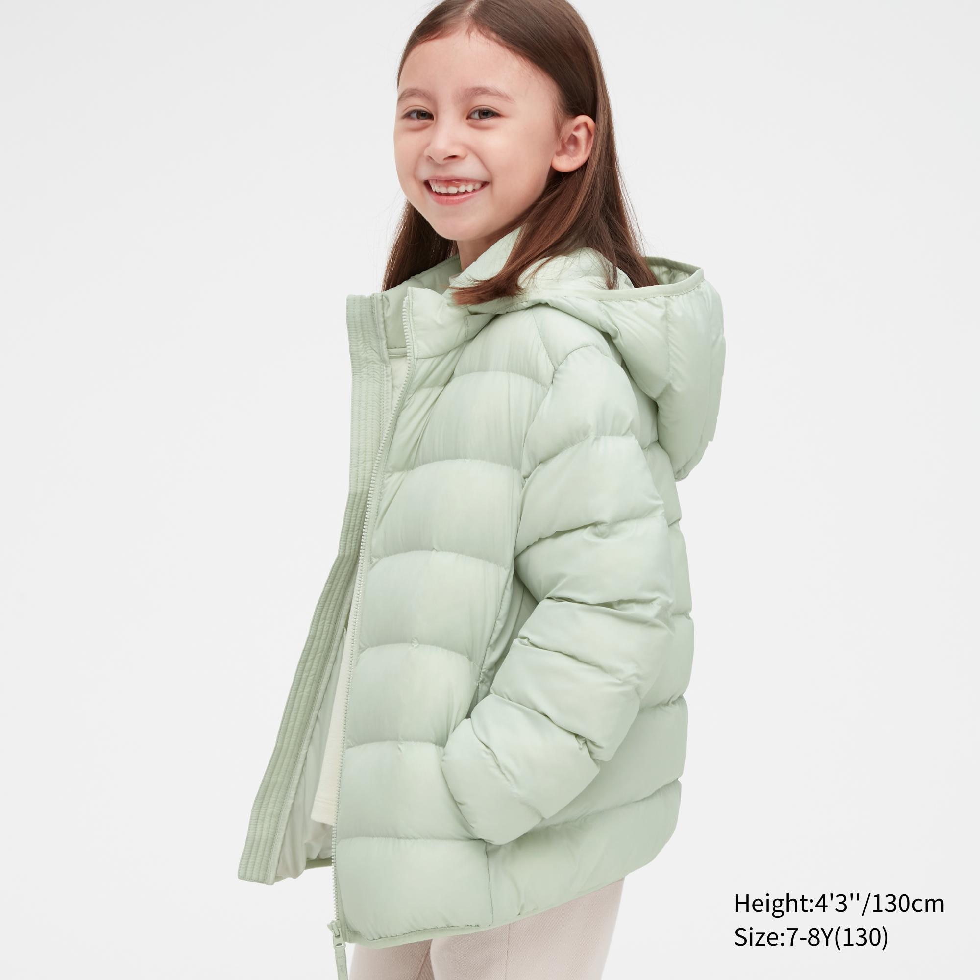 Куртка детская UNIQLO 449795, Зеленый, 13Y(160)