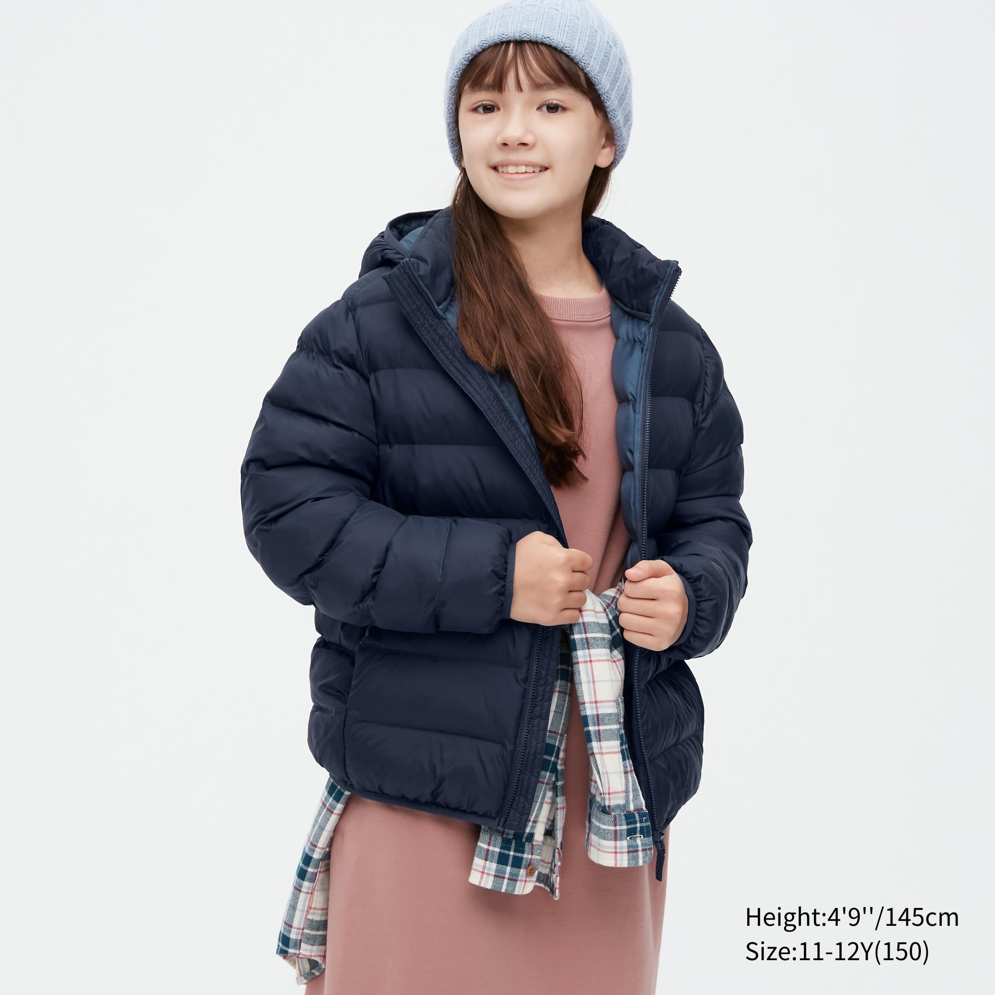 

Куртка детская UNIQLO 449795, темно-синий, 11-12Y(150), 449795