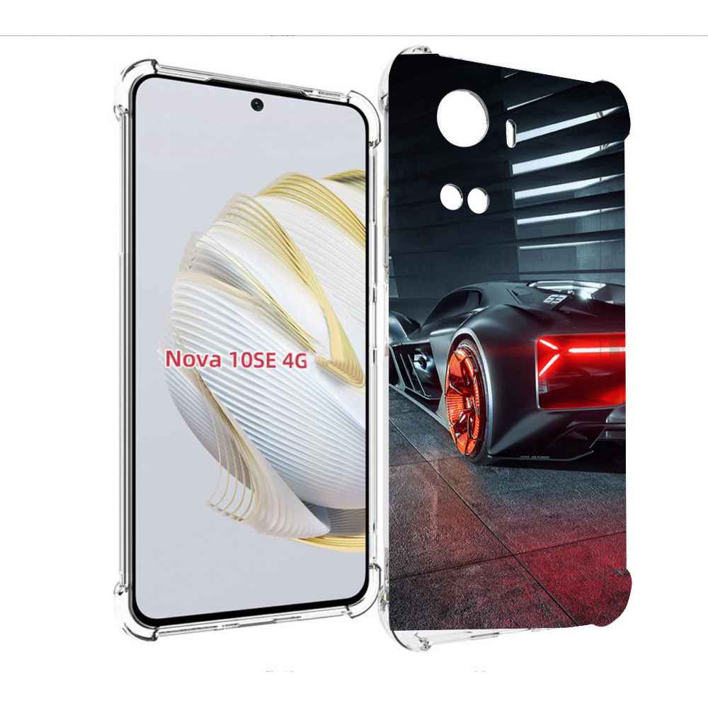 

Чехол MyPads Ночной-город мужской для Huawei Nova 10 SE, Прозрачный, Tocco