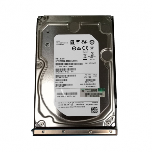 

Жесткий диск HP 819199-001 8 ТБ (819199-001), 819199-001
