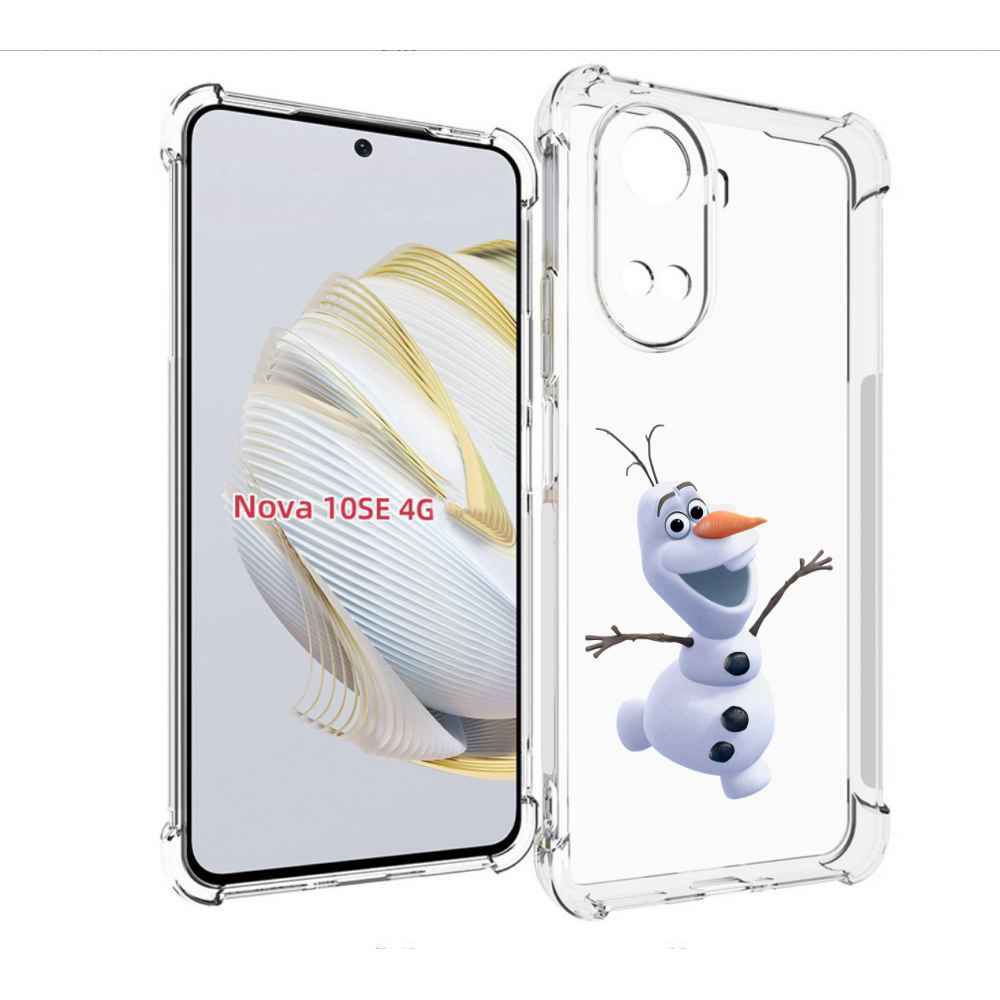 

Чехол MyPads Олаф-холодное-сердце для Huawei Nova 10 SE, Прозрачный, Tocco
