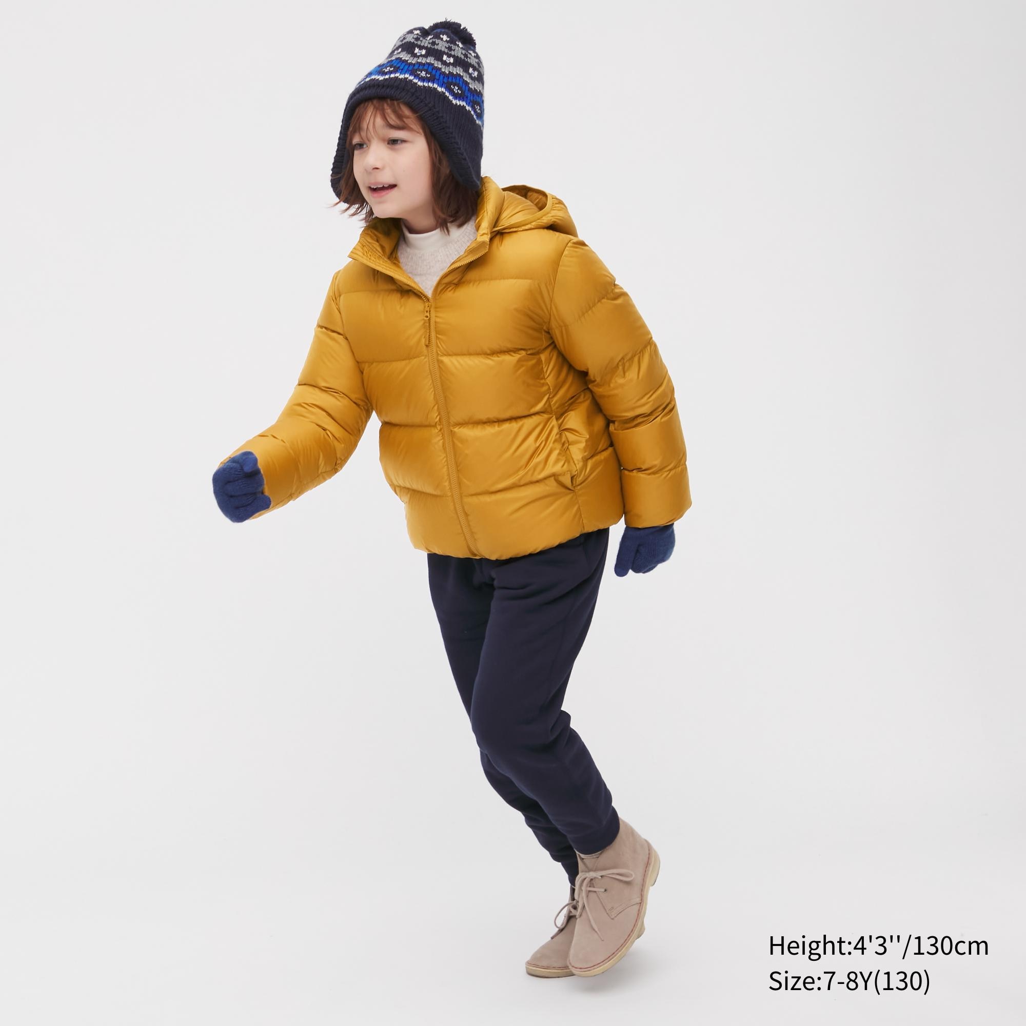 Куртка детская UNIQLO 449799, Желтый, 7-8Y(130)