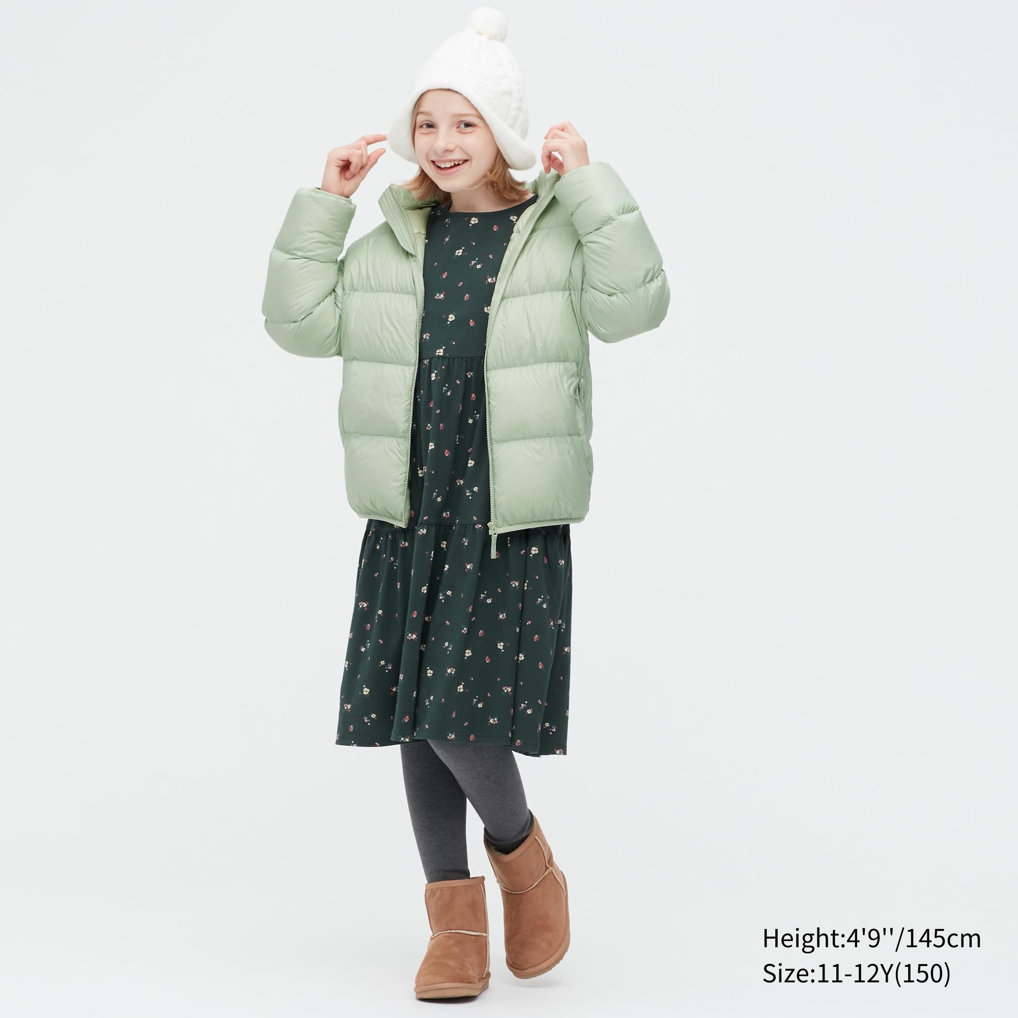 Куртка детская UNIQLO 449799, Зеленый, 11-12Y(150)