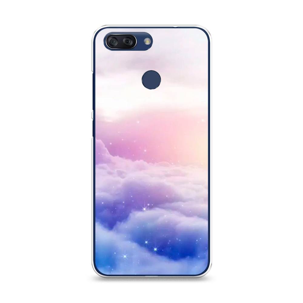 

Чехол на ZTE Blade V9 Vita "Небеса", Голубой;белый;розовый, 132550-2