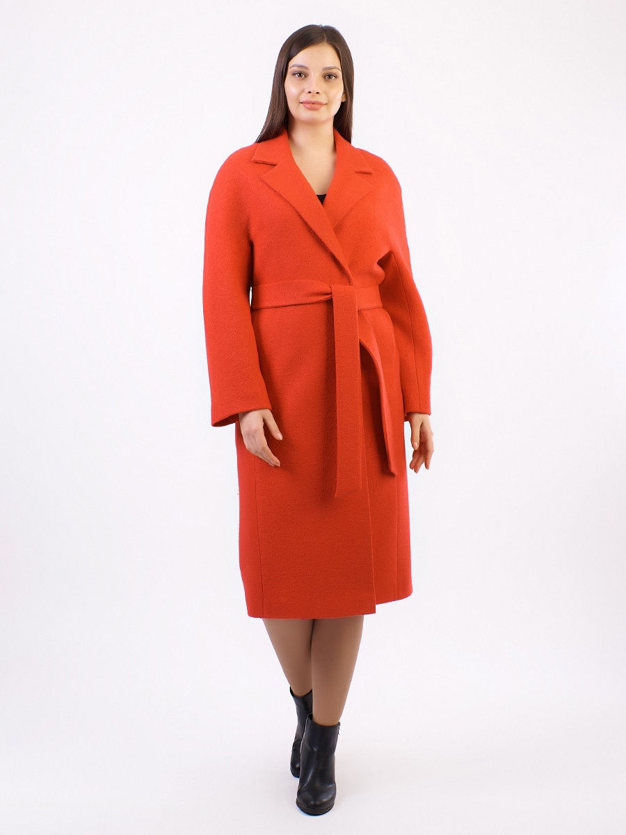 Пальто женское Louren Wilton 109 красное 44 RU