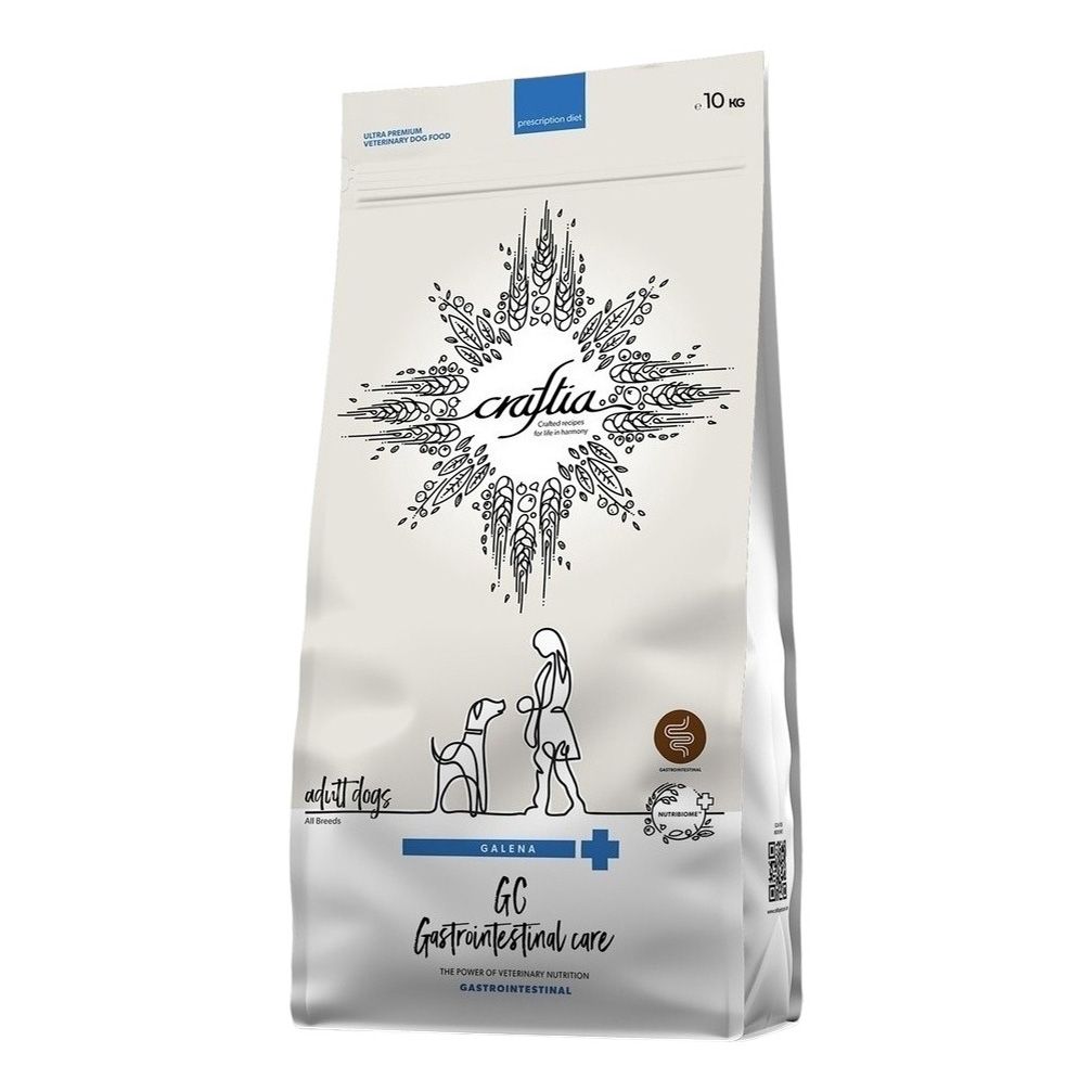 

Сухой корм Craftia Galena Dog Gastrointestinal Care при заболеваниях ЖКТ для собак 10 кг