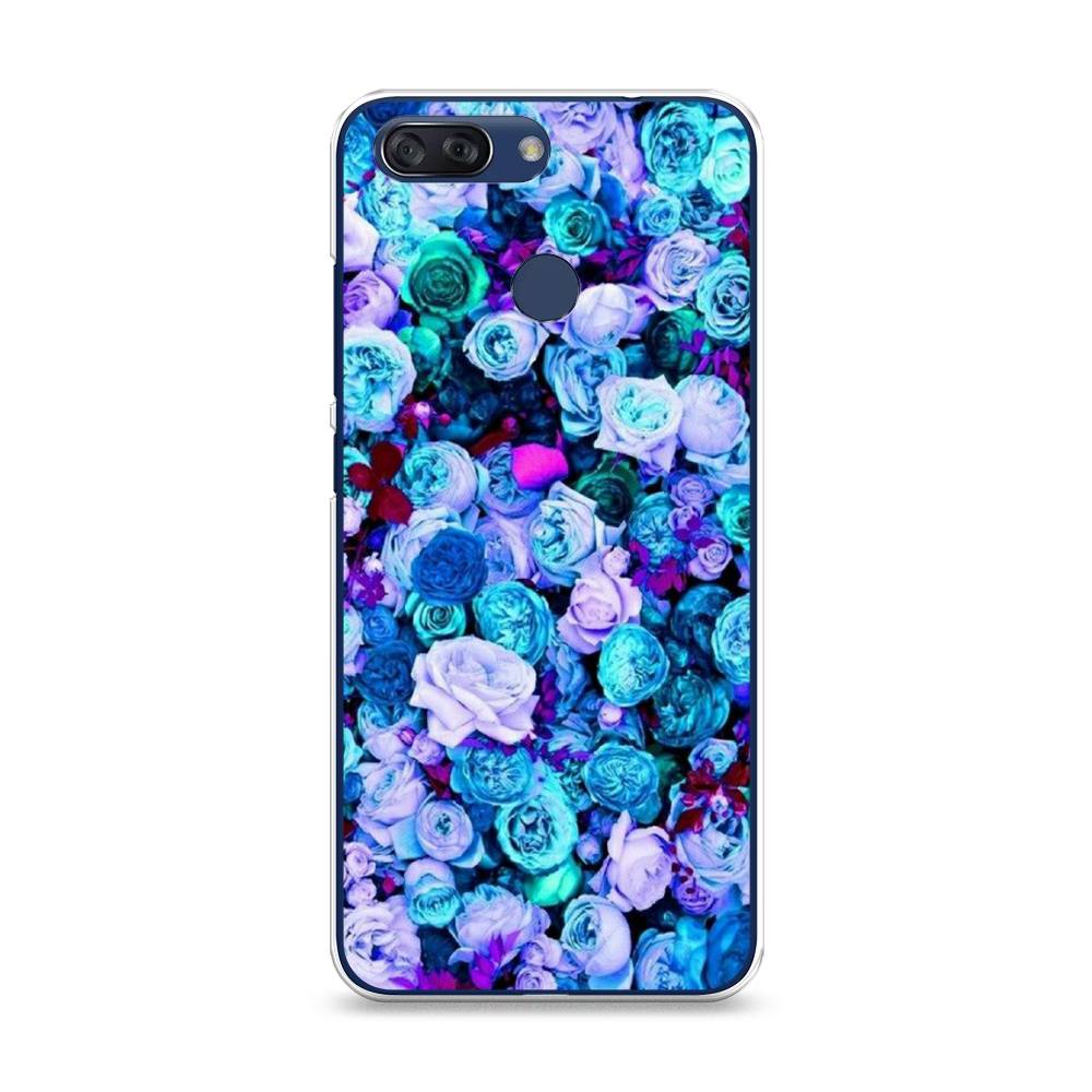 

Чехол на ZTE Blade V9 Vita "Цветочный ковер", Фиолетовый, 132550-2