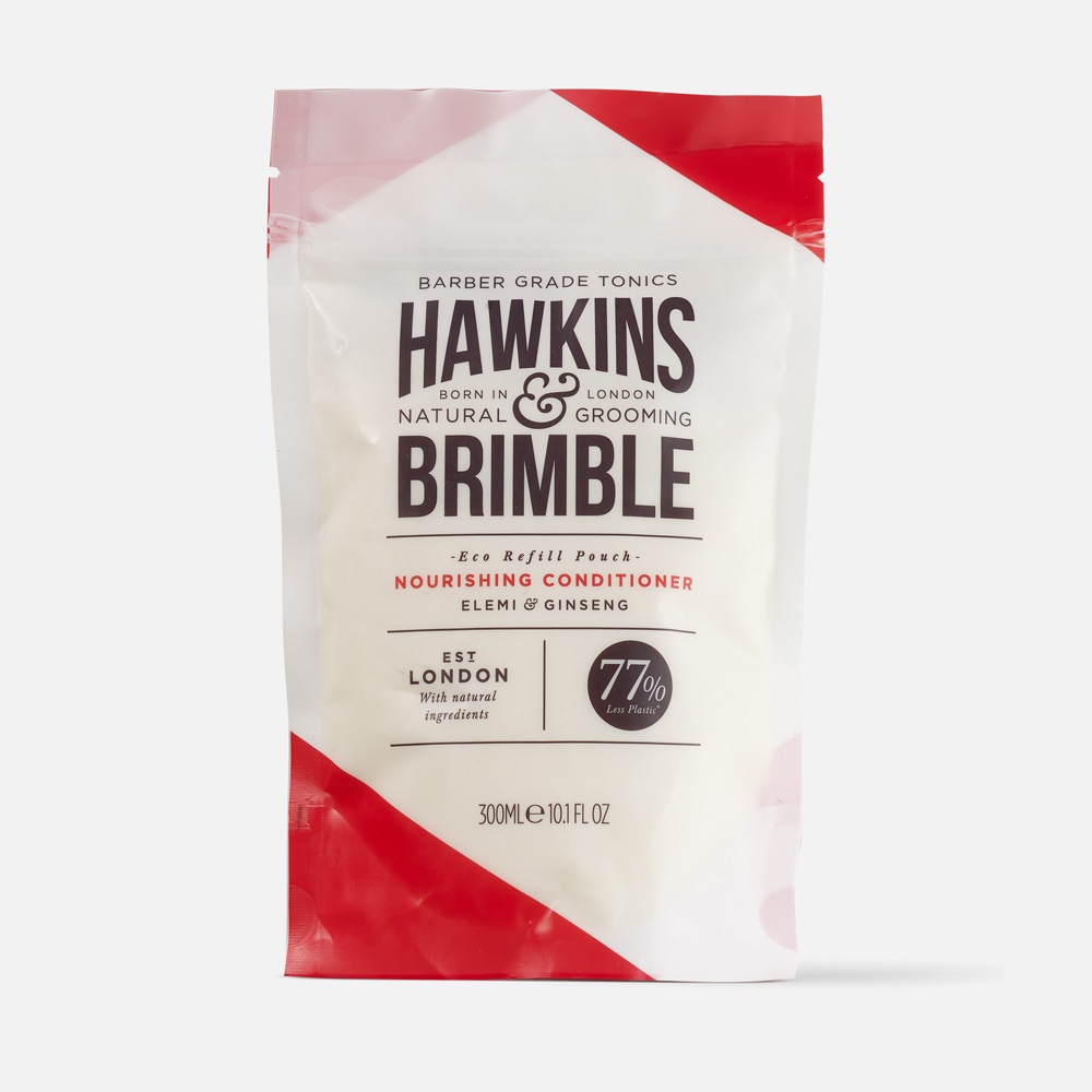 фото Кондиционер для волос hawkins & brimble питательный, в мягкой упаковке, 300 мл