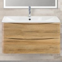 

Тумба под раковину BelBagno ACQUA-900-2C-SO-RR подвесная Rovere Rustico