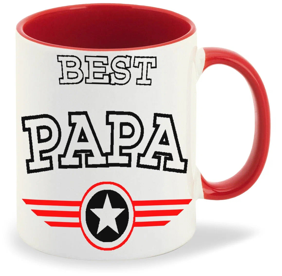 

Кружка CoolPodarok Best papa папа