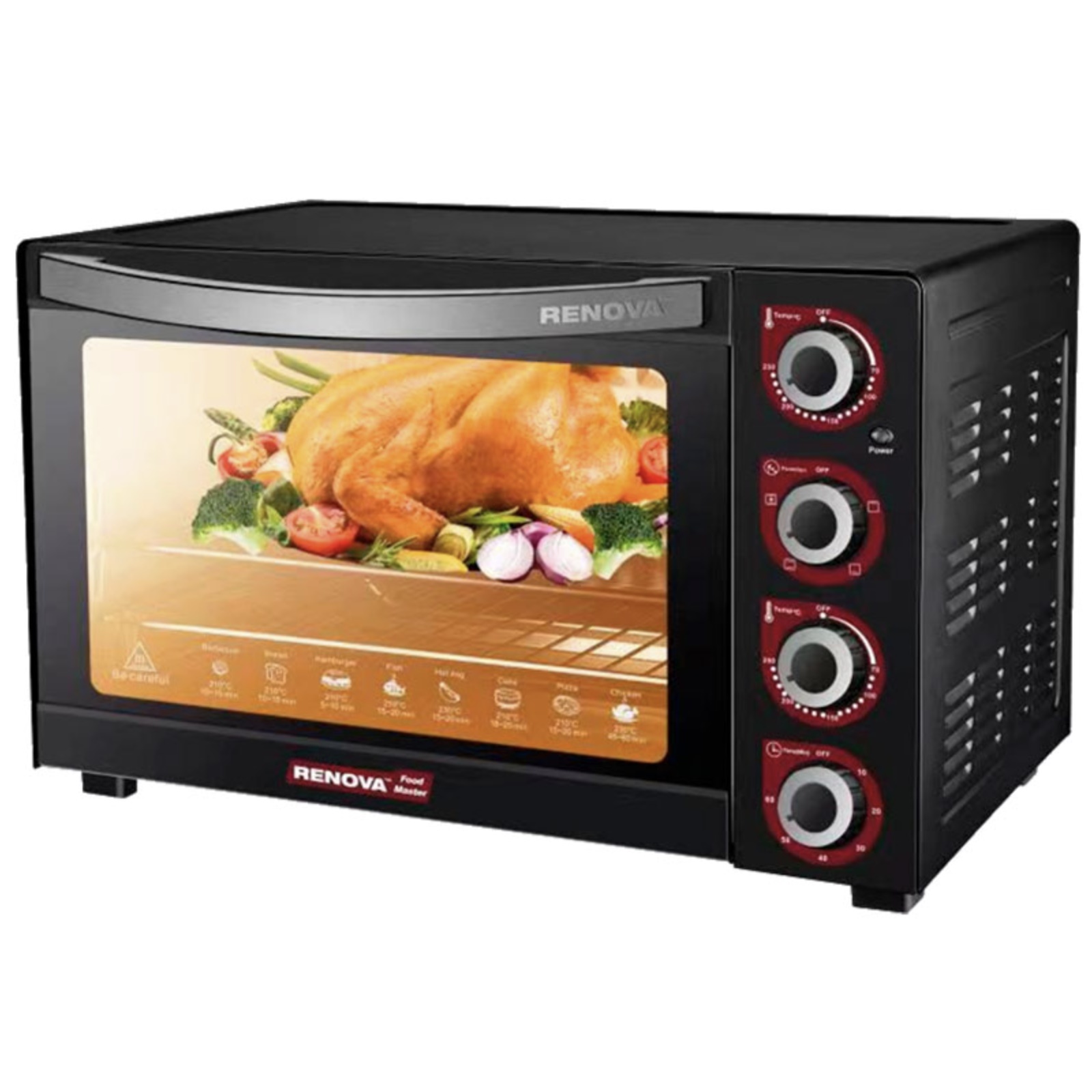

Мини-печь RENOVA MO-50GFTB1 черный, MO-50GFTB1
