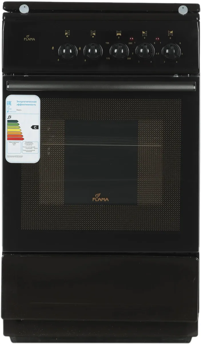 

Комбинированная плита Flama RK2211 B черный, RK2211 B