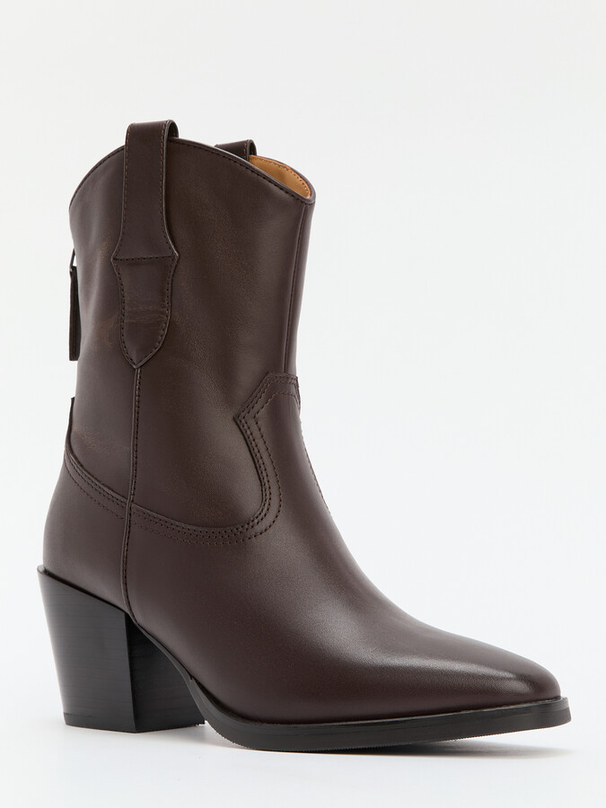 

Полусапоги женские Tendance CLF798B-04 коричневые 35 EU, Коричневый, CLF798B-04