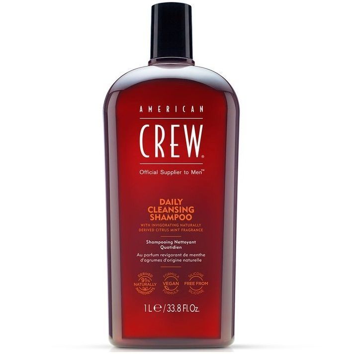 Купить Шампунь American Crew Daily Cleansing Shampoo очищающий для ежедневного ухода 1000 мл