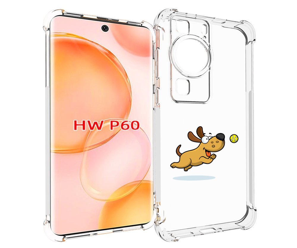 

Чехол MyPads пёсик для Huawei P60, Tocco