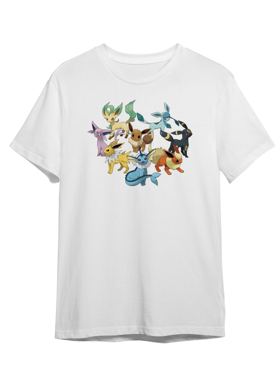 

Футболка унисекс Каждому Своё Pokemon/Покемон/Аниме MUPK46 белая 4XL, Белый, "Pokemon/Покемон/Аниме" MUPK46