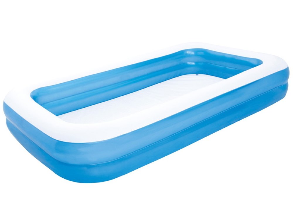 Бассейн надувной прямоугольный семейный 305x183x46см, 54150
