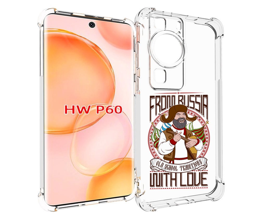 

Чехол MyPads русский мужчина для Huawei P60, Tocco