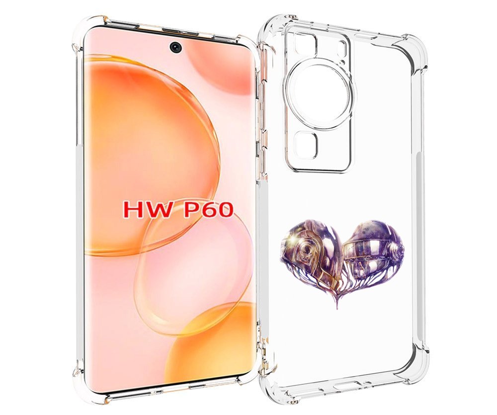 

Чехол MyPads сердце абстракция для Huawei P60, Tocco
