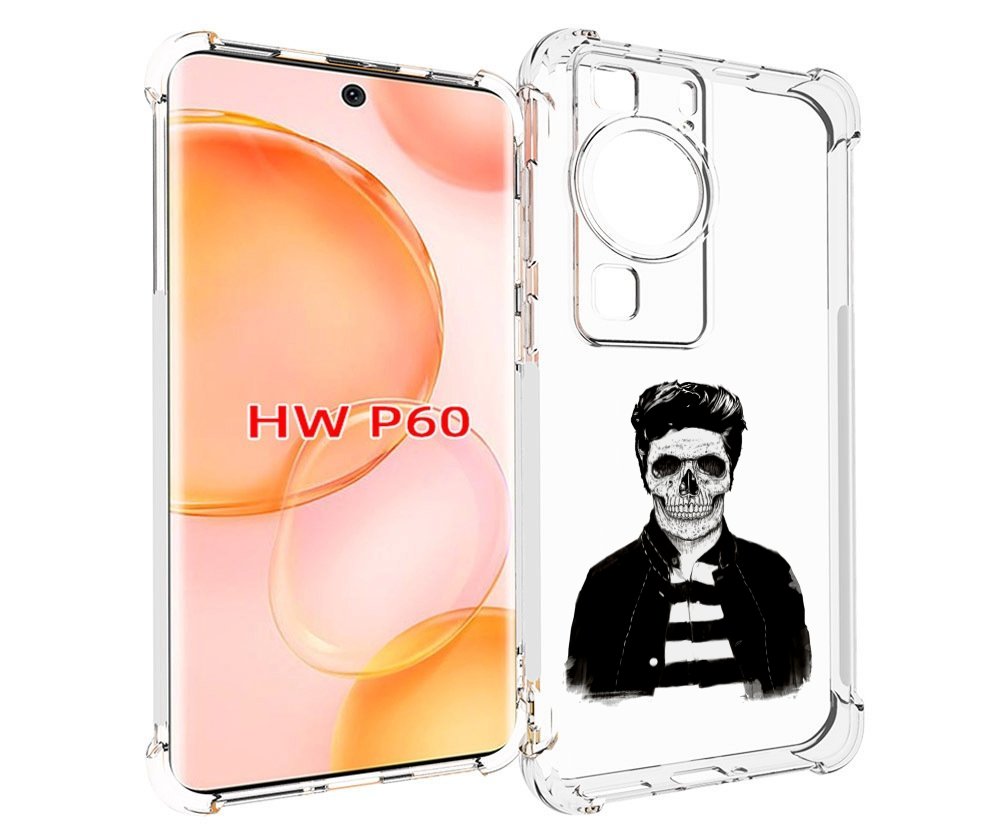 

Чехол MyPads скелет для Huawei P60, Tocco