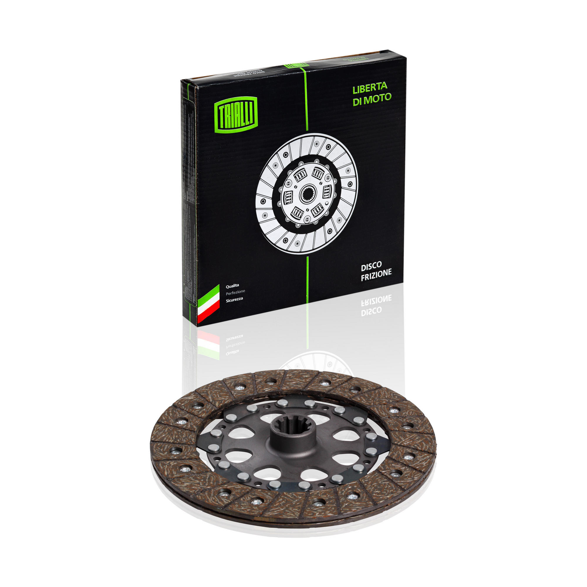 

Диск сцепления ведомый для BMW 3 (E36) (90-)/5 (E34/E39) (87-) 2.0i TRIALLI FD2601