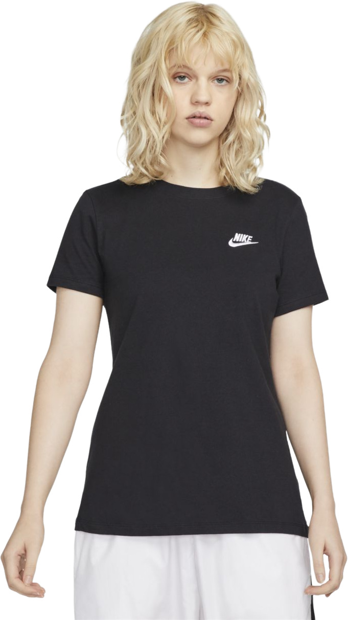 

Футболка женская Nike DN2393 черная XS, Черный, DN2393