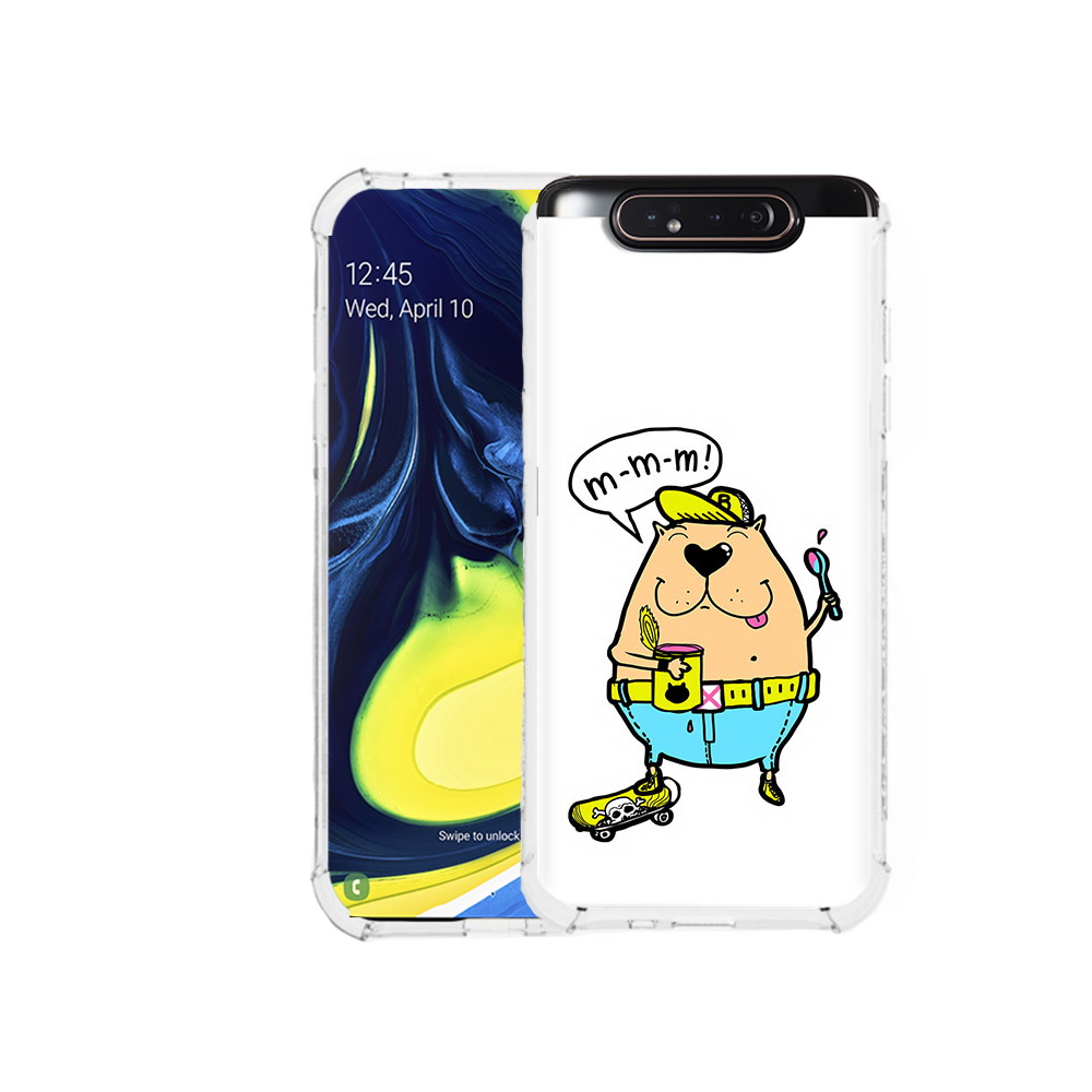 

Чехол MyPads Tocco для Samsung Galaxy A80 Бобр (PT128473.599.30), Прозрачный, Tocco