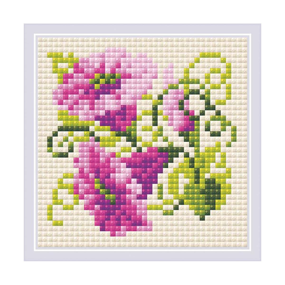 

Алмазная вышивка Риолис Вьюнок, 10x10 см, Вьюнок