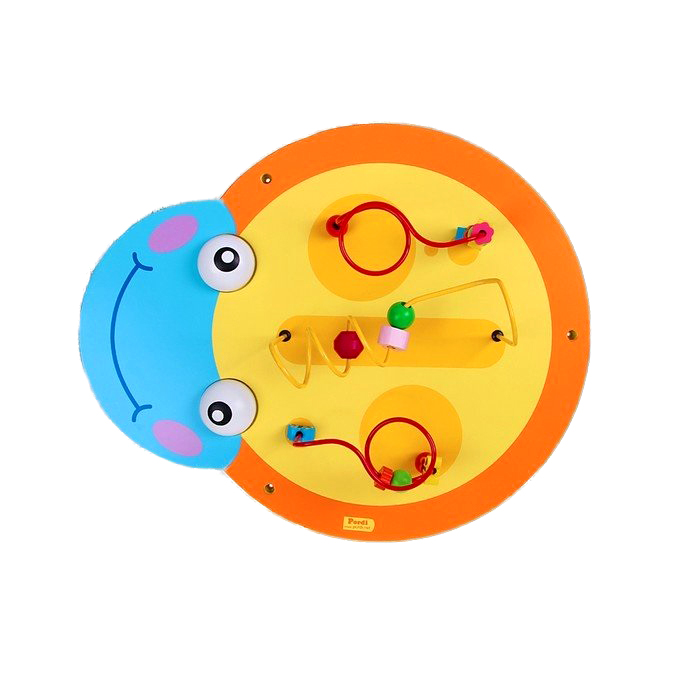 

Бизиборд из составных частей "Гусеница" на стену 193х48 см Sima-Land