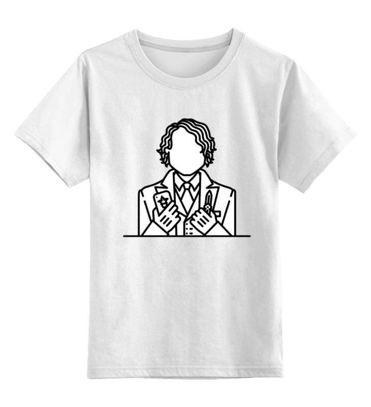 

Футболка детская Printio Джокер (joker) цв. белый р. 140, Джокер (joker)