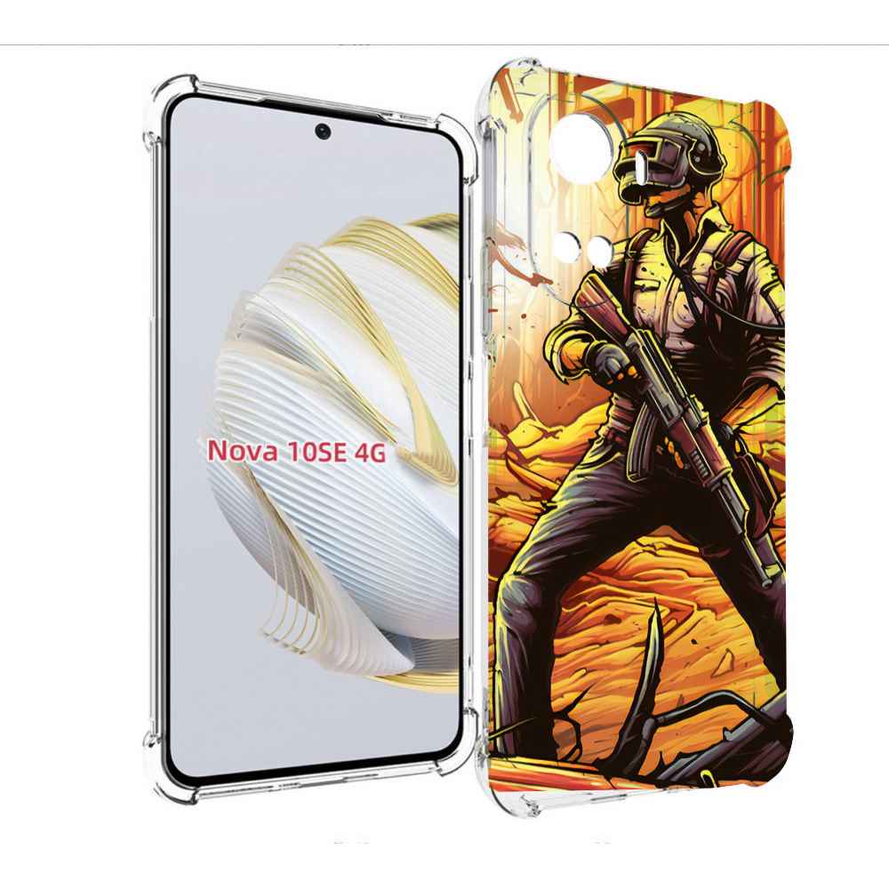 

Чехол MyPads Пабг для Huawei Nova 10 SE, Прозрачный, Tocco