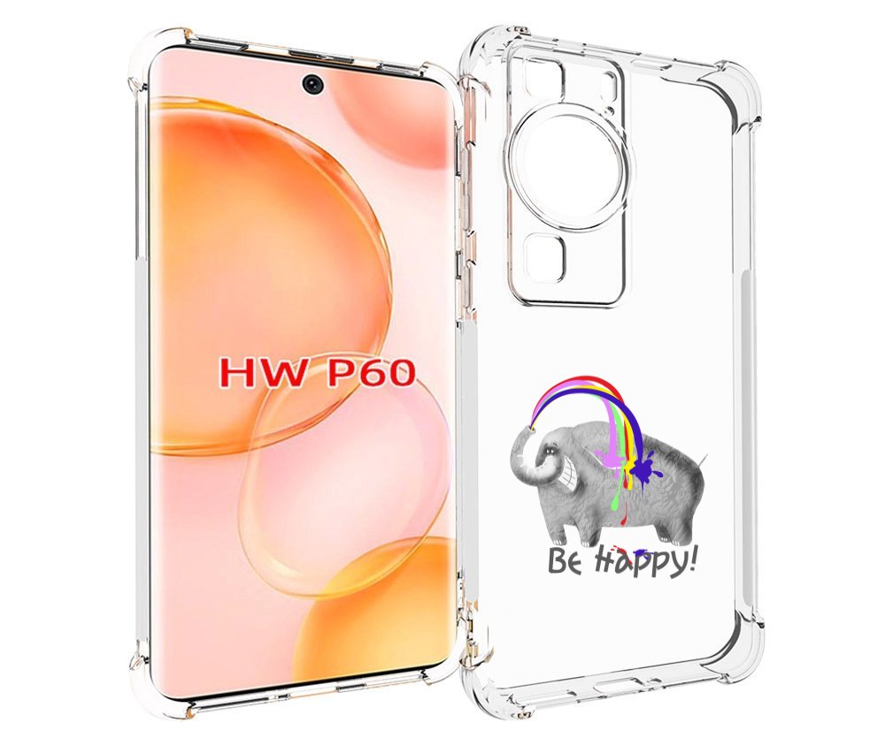 

Чехол MyPads счастливый слон для Huawei P60, Tocco
