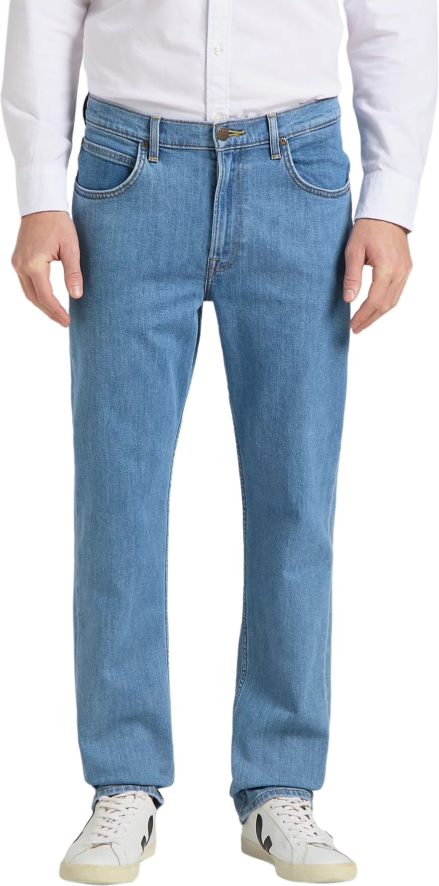 

Джинсы мужские Lee BROOKLYN STRAIGHT голубые 33/32, Голубой, BROOKLYN STRAIGHT