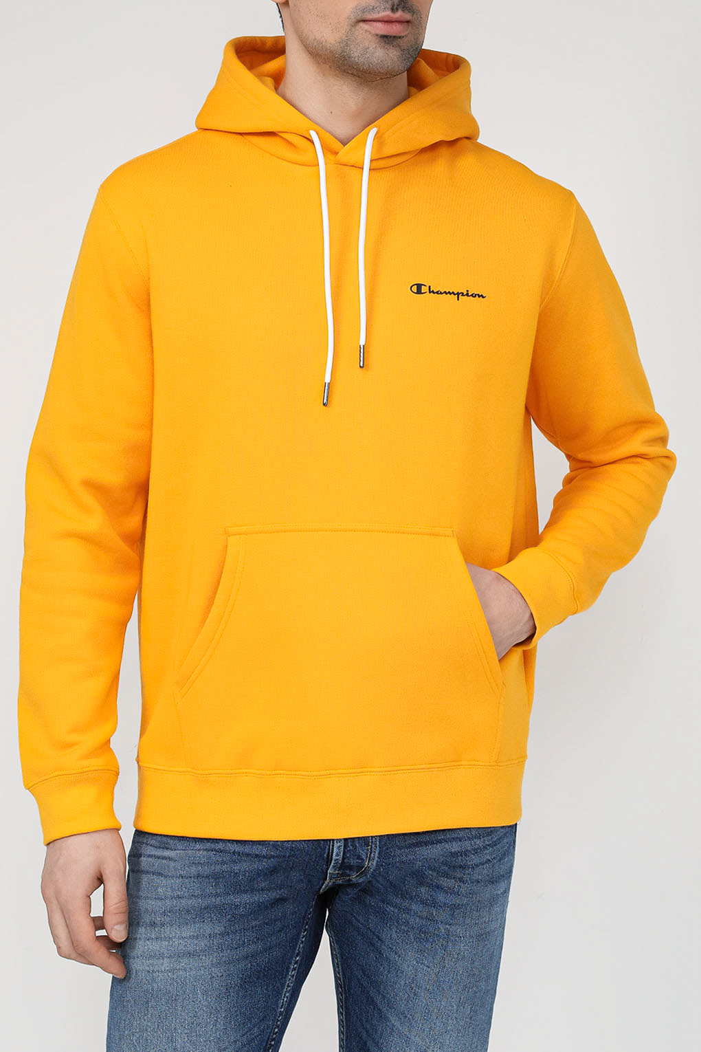 

Худи мужское Champion 218287 желтое 2XL, Желтый, 218287