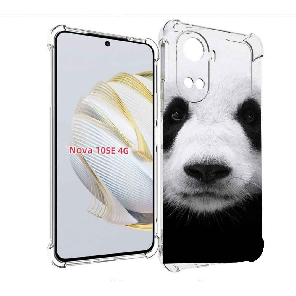 

Чехол MyPads Панда-портрет для Huawei Nova 10 SE, Прозрачный, Tocco