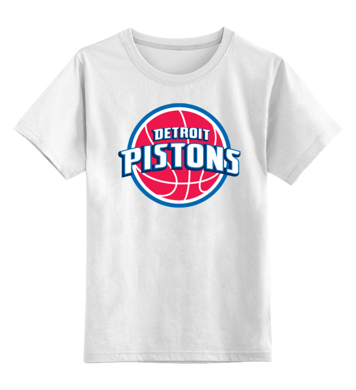 

Футболка детская Printio Detroit pistons цв. белый р. 128, Detroit pistons