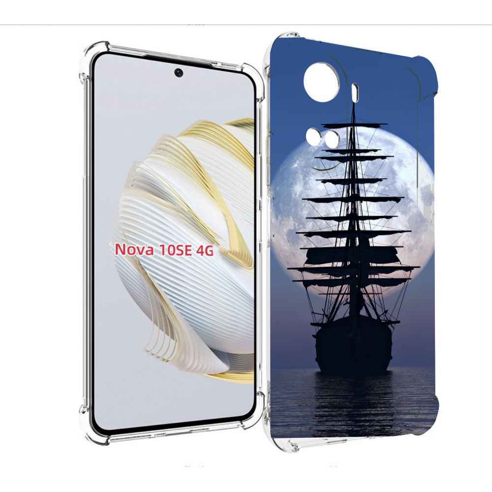 

Чехол MyPads Парус-в-море для Huawei Nova 10 SE, Прозрачный, Tocco
