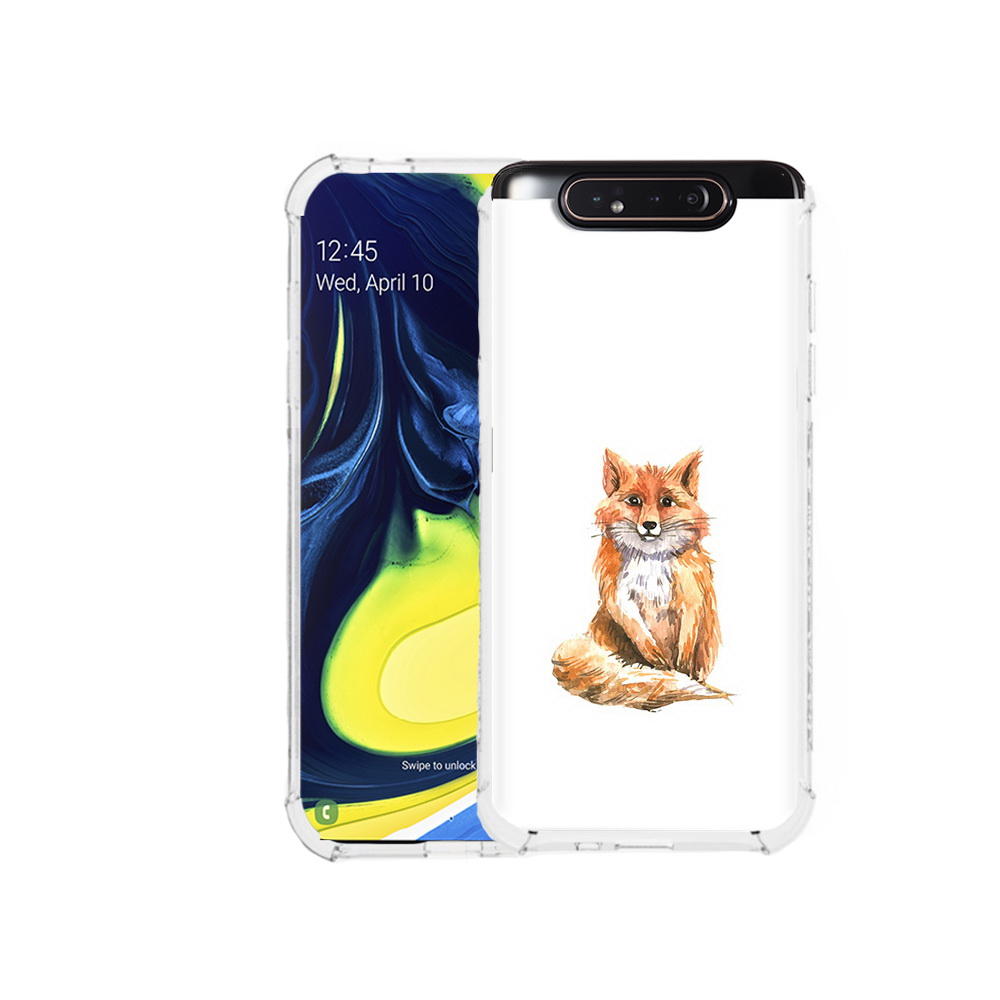 

Чехол MyPads Tocco для Samsung Galaxy A80 детская лиса (PT128473.599.320), Прозрачный, Tocco