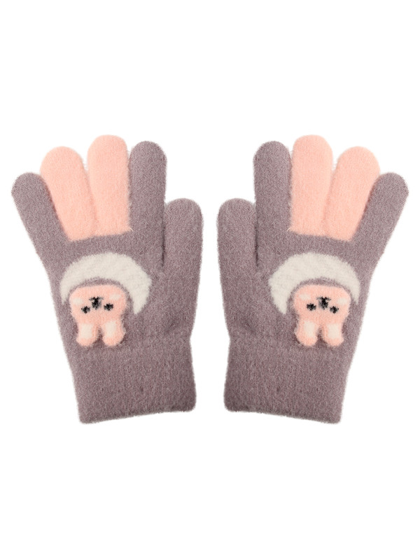 

Перчатки детские Little Mania ZW-ANG110, фиолетовый, розовый, 13, ZW-ANG110