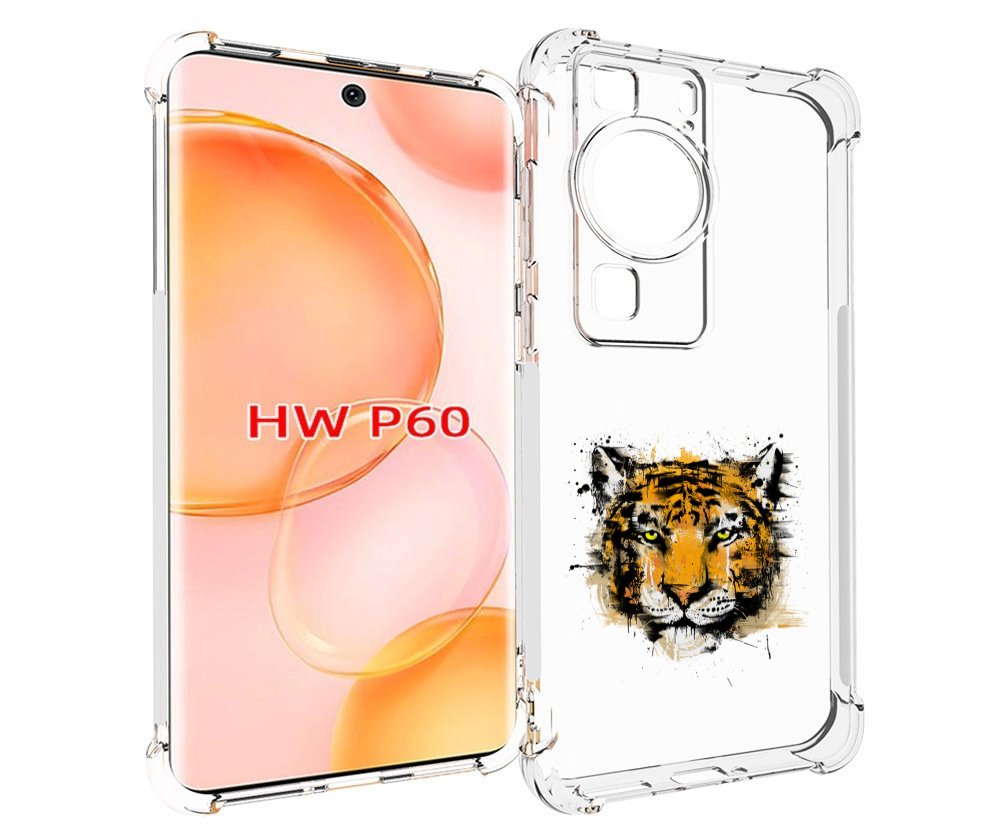 

Чехол MyPads тигруля для Huawei P60, Tocco