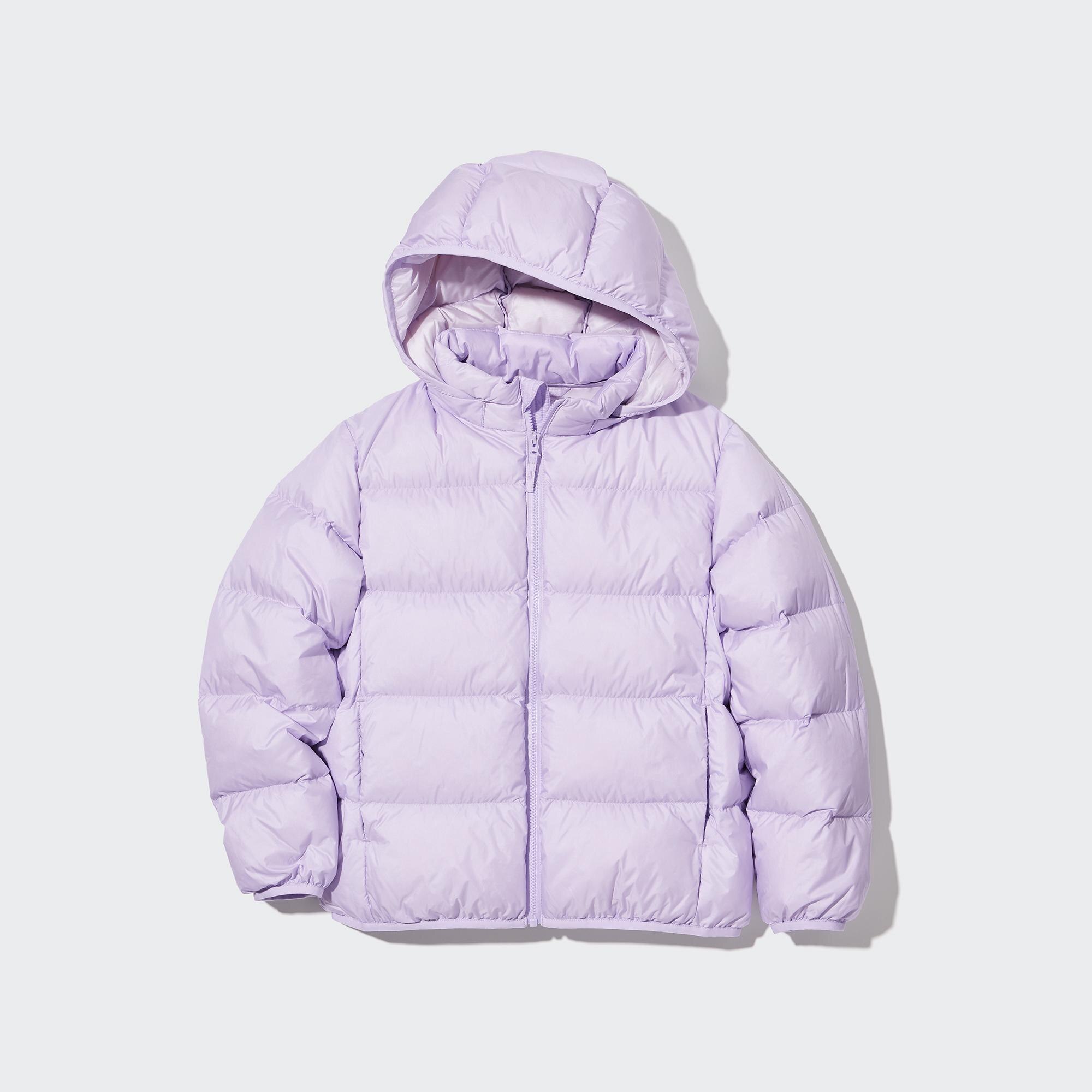 Куртка детская UNIQLO 449799, пурпурный, 5-6Y(120)
