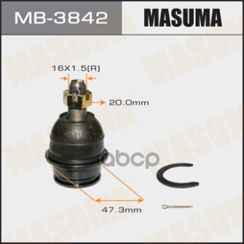 

Шаровая Опора Toyota Land Cruiser Prado (J120) 02-09; Lexus Gx 02-09 Нижняя Masuma Masuma