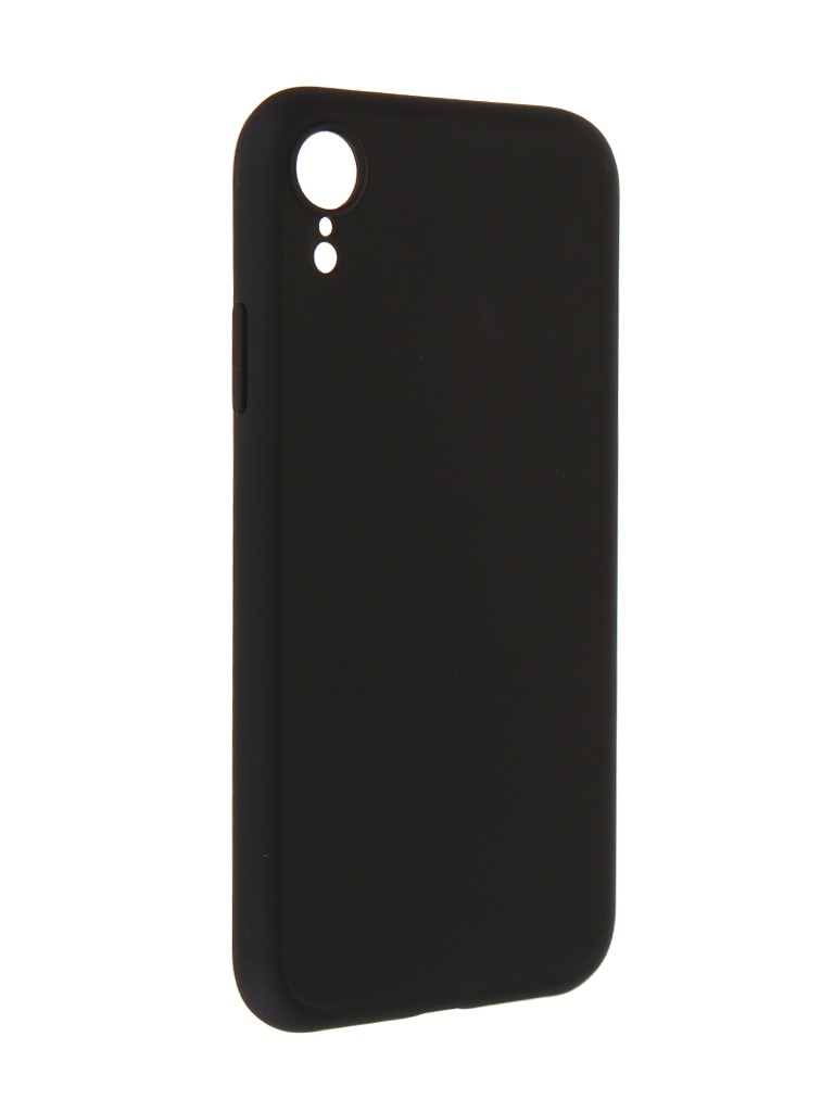 фото Чехол alwio для apple iphone xr soft touch black astixrbk