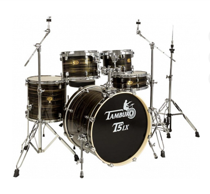 

Tamburo T5LXS22WGBK Black Wood