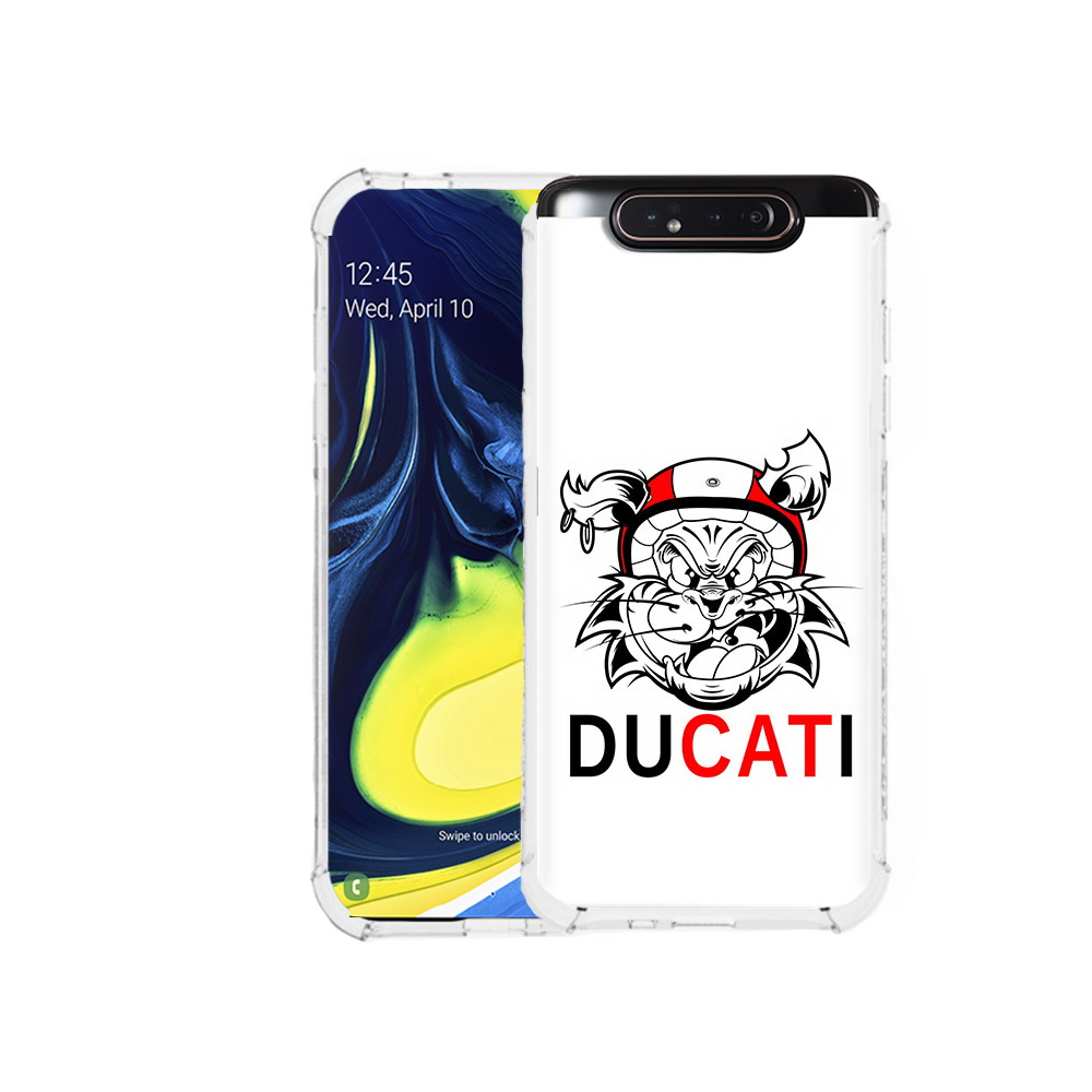 

Чехол MyPads Tocco для Samsung Galaxy A80 дукати (PT128473.599.339), Прозрачный, Tocco
